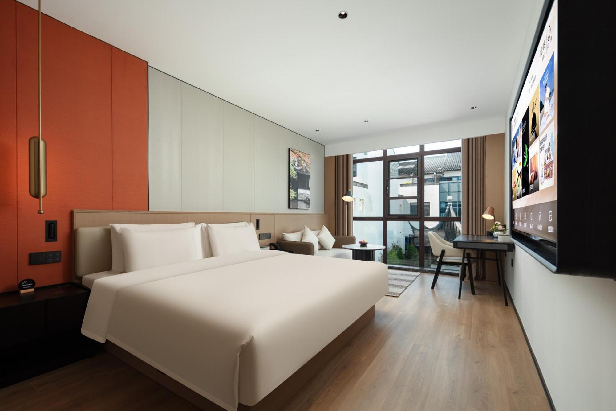 Atour Hotel Suzhou Beisi Pagoda Taohuawu Street Eksteriør bilde